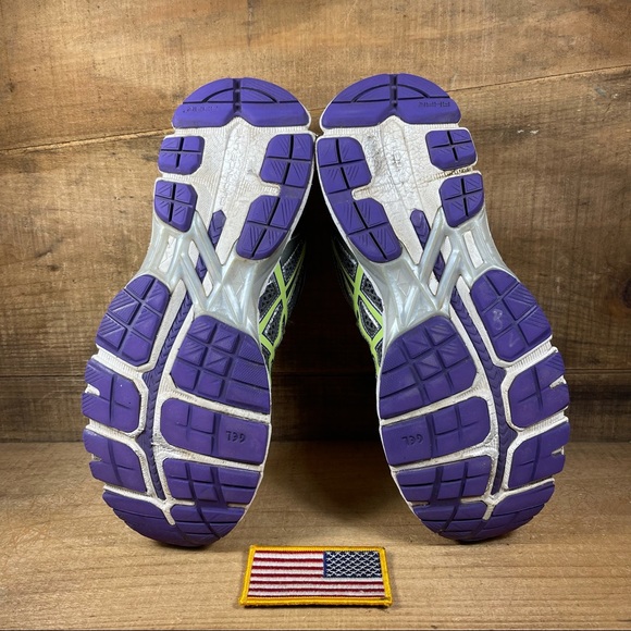 ASICS Gel-Kayano 21 | Women’s | Blue Yellow - Picture 7 of 8